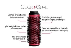 Click n curl best sale small