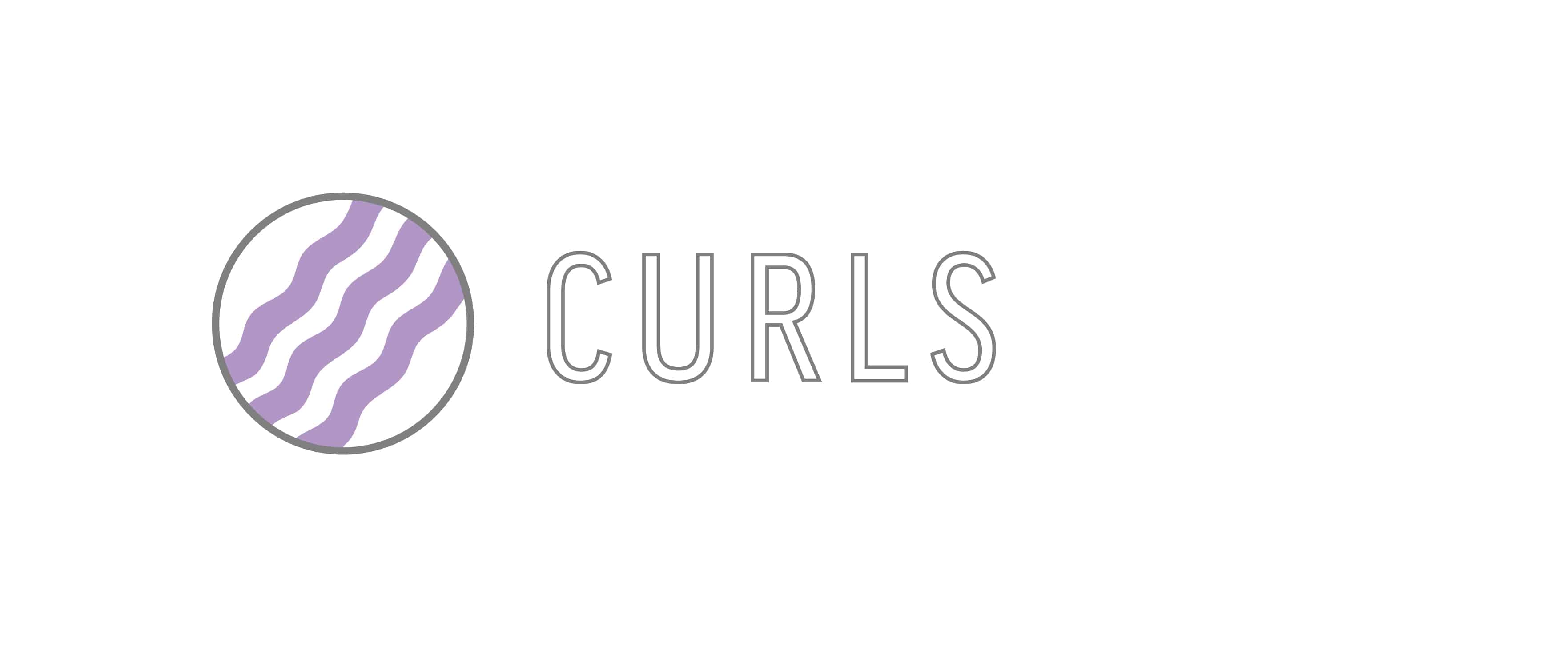 "Curls" Graphic used for Hair Goals for 50 year olds