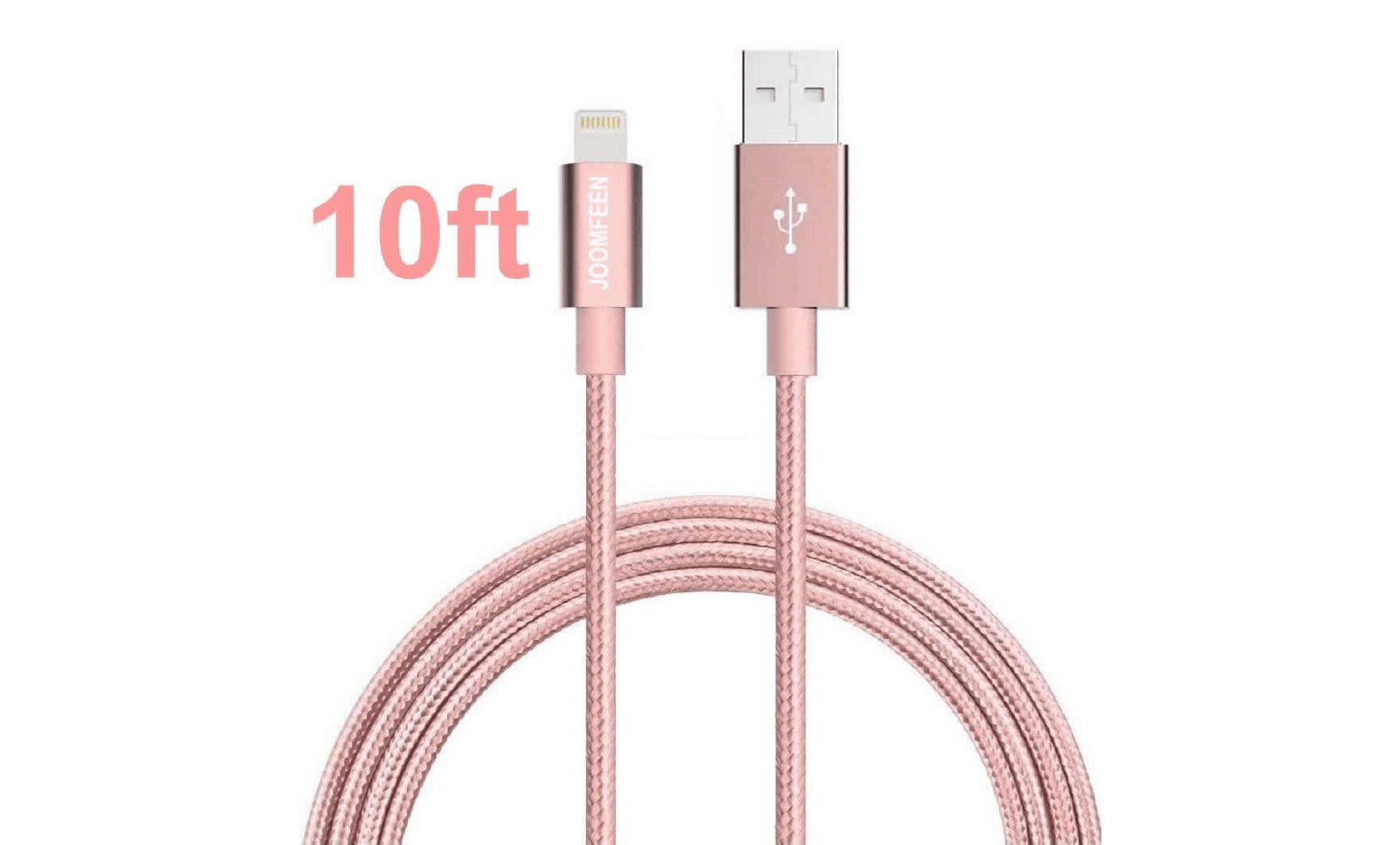 10 Foot Joomfeen Charging cord for Iphone