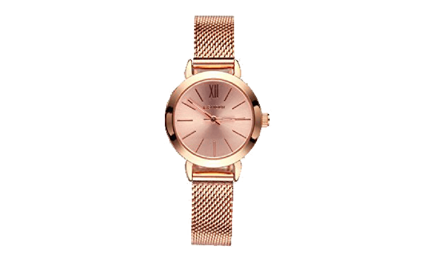 Rose Gold and Pink Womens Watch